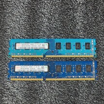 SK HYNIX DDR3-1600MHz 8GB (4GB×2枚キット) 動作確認済み デスクトップ用 PCメモリ _画像1