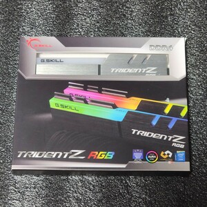 G.SKILL TRIDENTZ RGB DDR4-2666MHz 16GB (8GB×2枚キット) F4-2666C18D-16GTZR 動作確認済み デスクトップ用 PCメモリ 