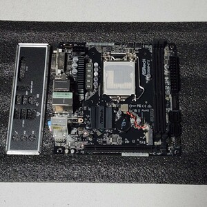 ASRock B360M-ITX IOパネル付属 LGA1151 Mini-ITXマザーボード 第8・9世代CPU対応 Bios 動作確認済 PCパーツ