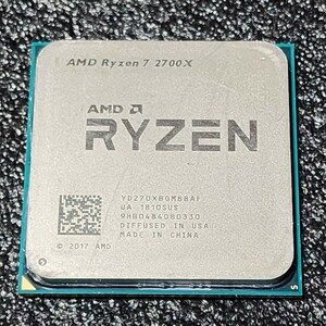 CPU AMD RYZEN7 2700X 3.7GHz 8コア16スレッド Socket AM4 PCパーツ 動作確認済み (2)