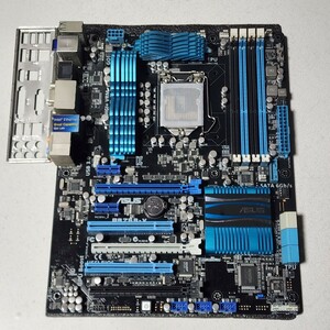 ASUS P8Z68-V IOパネル付属 LGA1155 ATXマザーボード 第2・3世代CPU対応 最新Bios 動作確認済 PCパーツ