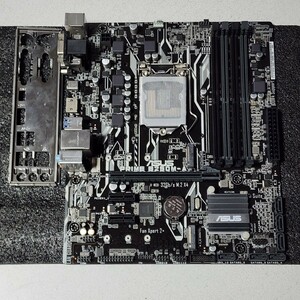 ASUS PRIME B250M-A IOパネル付属 LGA1151 MicroATXマザーボード 第6・7世代CPU対応 最新Bios 動作確認済 PCパーツ