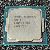 CPU Intel Pentium G4560 3.5GHz 2コア4スレッド KabyLake PCパーツ インテル 動作確認済み_画像1