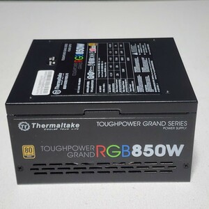 Thermaltake TOUGHPOWER GRAND RGB(TPG-850AH3FSGR) 850W 80PLUS GOLD認証 ATX電源ユニット フルプラグイン 動作確認済み PCパーツ