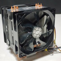 【送料無料】CoolerMaster Hyper 212 EVO 120mmサイドフロー型CPUクーラー デュアルファン LGA2011・2066対応 PCパーツ_画像1