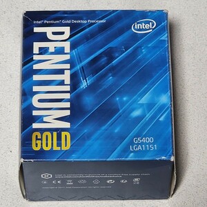 CPU Intel Pentium Gold G5400 3.7GHz 2コア4スレッド CoffeeLake PCパーツ インテル 動作確認済み