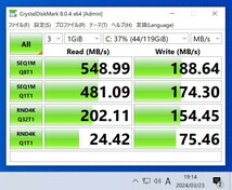 SK HYNIX SC311(HFS128G39TNF-N2A0A) 128GB SATA SSD フォーマット済み PCパーツ M.2 2280 動作確認済み 120GB_画像5