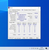 TEAMGROUP DDR3-1600MHz 8GB (4GB×2枚キット) TED34G1600C11BK 動作確認済み デスクトップ用 PCメモリ _画像4