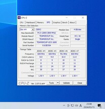 TEAMGROUP DDR3-1600MHz 8GB (4GB×2枚キット) TED34G1600C11BK 動作確認済み デスクトップ用 PCメモリ _画像5
