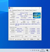 CPU Intel Core i7 3770K 3.5GHz 4コア8スレッド IvyBridge PCパーツ インテル 動作確認済み_画像3