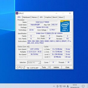 CPU Intel Core i7 5960X 3.0GHz 8コア16スレッド Haswell-E PCパーツ インテル 動作確認済み (3)の画像3