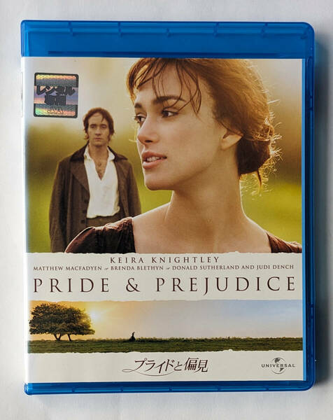 BLU-RAY ★ プライドと偏見 PRIDE & PREJUDICE (2005) キーラ・ナイトレイ, マシュー・マクファディン ★ ブルーレイ レンタル落ち