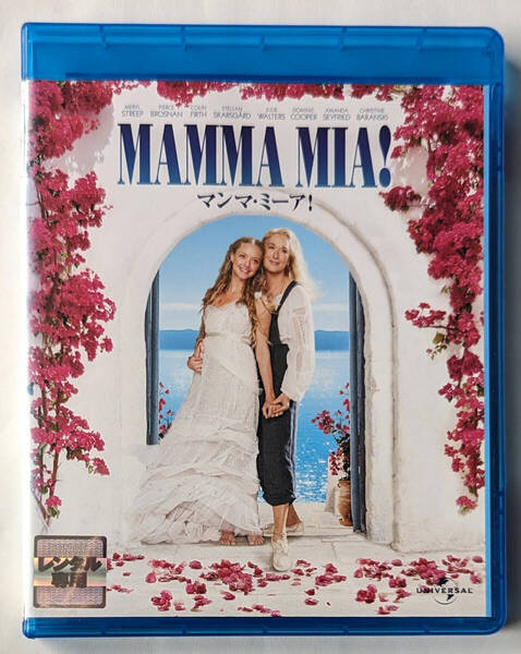 BLU-RAY ★ マンマ・ミーア! MAMMA MIA (2008) メリル・ストリープ, アマンダ・セイフライド, ABBA ★ ブルーレイ レンタル落ち