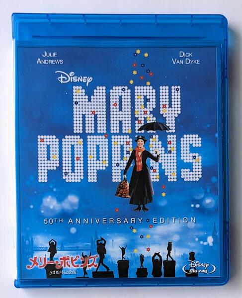 BLU-RAY ★ メリー・ポピンズ 50周年記念 Disney`s MARY POPPINS (1964) ジュリー・アンドリュース ★ ブルーレイ レンタル落ち