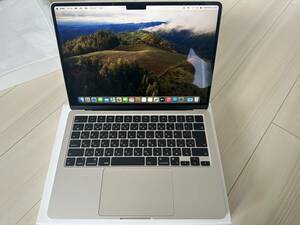 MacBook Air スターライト ［MLY13J/A］ 256GB M2 13-inch 2022モデル