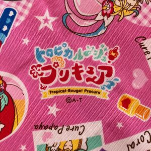 トロピカル〜ジュ!プリキュア　50×110＊はぎれ