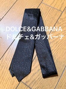 未使用　ドルガバ　ネクタイ 2本セット　シルク　ビジネス　成人式 社会人　スーツ　DOLCE&GABBANA ドルチェ&ガッバーナ