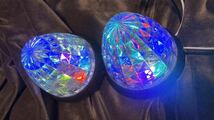 トラック デコトラ LED サイドマーカー 24v マーカーランプ レインボー 激しく色が変わる　バージョン　軽トラ など12v車の方連絡ください_画像5