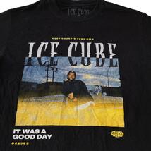 ICE CUBE ヒップホップ バンド半袖Tシャツ ラッパー US古着 x54 S相当_画像4