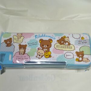 未使用 ☆ ソフトペンケース リラックマ ペンケース 筆箱 小学生 ☆