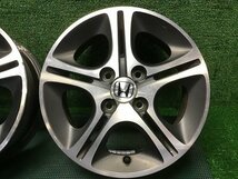 【送料無料】JE1/JE2 ゼスト 純正 アルミホイール 14×4.5J+45 4穴-100 4本セット ホンダ 冬用/スタッドレス用などにも♪_画像4