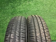 【送料無料】ダンロップ:ENASAVE:EC204:155/65R14:75S:23年39週製:残り溝/約6.5mm:2本セットF:タイヤ_画像9