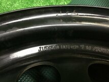 【送料無料】NHP10 アクア S 前期 純正 スチールホイール 15×5J 4穴-100 4本セット 冬用/スタッドレス用などにも♪ 鉄ホイル_画像2