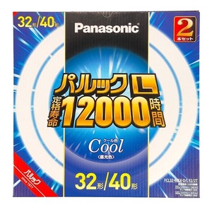 送料無料（一部地域着払い）・パナソニック パルックL 32形+40形 クール色/ FCL3240EXDLF22T