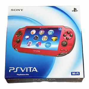 PlayStation Vita Wi-Fiモデル コズミック・レッド PCH-1000 ZA03