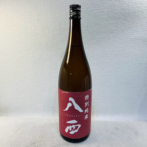 【未成年の飲酒は法律で禁じられています】川亀酒造特別純米八西HASSEI1800ml15度