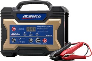 ACDelco(エーシーデルコ) 全自動バッテリー充電器 12V専用 AD-2002 ACデルコ バッテリーチャージャー