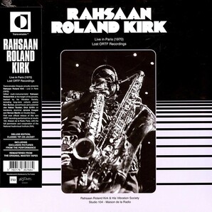 Rahsaan Roland Kirk ローランド・カーク & The Vibration Society Live In Paris (1970) (Lost ORTF Recordings) 限定アナログ・レコード