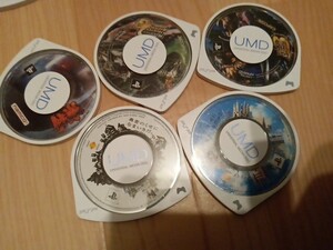 【PSP】 勇者のくせになまいきだ2 モンハン　鉄拳　 5本セット　動作品