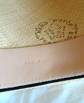 R&D.M.Co-オールドマンズテーラーOLDMAN’S TAILOR＊パナマハットPANAMA HAT(M)_画像5