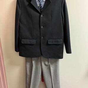 ニッセン　150 フォーマルスーツ　ブレザー　卒業式　卒服　男の子　男児　キッズ　セレモニー　 卒業式スーツ　グレンチェック