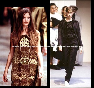 1993 HELMUT LANG vintage archive skull dress with ruffle sleeve/ヘルムートラング 初期 93 スカル ドクロ ワンピース ドレス Kate Moss