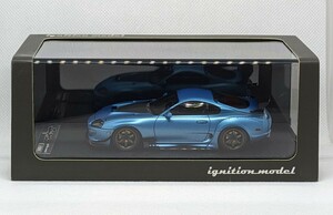 1/43 ignition model イグニッションモデル トヨタ スープラ JZA80 RZ マットブルー TOYOTA Supra Matte Blue