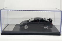 1/43 Hi-story HONDA INTEGRA TYPE R 2004 ホンダ インテグラ タイプR ナイトホークブラックパール ハイストーリー インターアライド_画像6