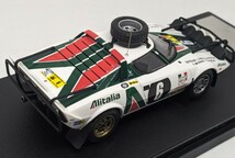 1/43 hpi Lancia Stratos HF #6 Safari 1976 ランチア ストラトス サファリラリー WRC 世界ラリー選手権 hpi racing_画像3