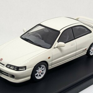 1/43 Hi-story HONDA Integra Type R 1996 Championship White ホンダ インテグラ ハイストーリー チャンピオンシップホワイトの画像2