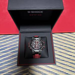 中古 G-SHOCK MT-G レッド 説明書、箱付きの画像2