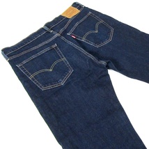 LEVI’Sリーバイス505▼ストレッチストレートデニム▼濃紺▼ビッグサイズ▼36インチ▼ウエスト約94cm_画像4