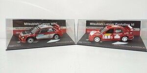 1/43スケール 三菱ランサー Evolution Vl Rallye Monte-Carlo1999&WRC Swedish Rally2005セット