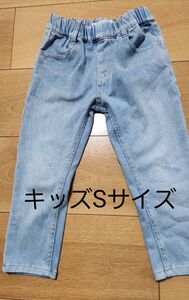 グローバルワーク　キッズ　sサイズ　 ストレッチデニム