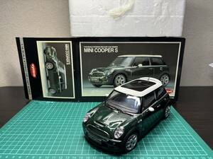 京商 ミニクーパーＳ 1/18 ミニカー グリーン MINI COOPER S