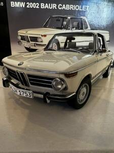 BMW 2002 バウア カブリオレ （ホワイト） （1/18スケール ミレニアム 70532）