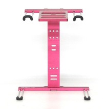 T069Tちょる☆STANTON PCスタンド UBERSTAND Laptop stand メタルピンクcolor 音響機材 DJ機器 PCDJ ラップトップ・スタンド_画像2