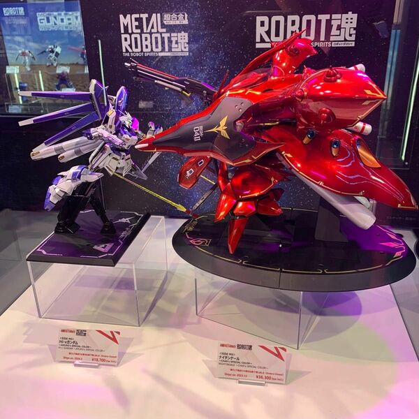 METAL ROBOT魂 ｢Hi-νガンダム｣｢ナイチンゲール｣ メタリック SPECIAL COLOR 2体セット 未開封