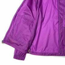 1円～!売切!【正規新品】THE NORTH FACE◆HERITAGE WIND JACKET フルジップ ウィンド パーカー US限定 ナイロン 防風 撥水(XL)紫①180915-5_画像7