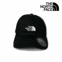 1円～!売切!【正規新品】THE NORTH FACE Backyard Ball Cap 帽子 キャップ US限定 ハーフドームロゴ刺繍 男女兼用(OS)黒 180623-15_画像1